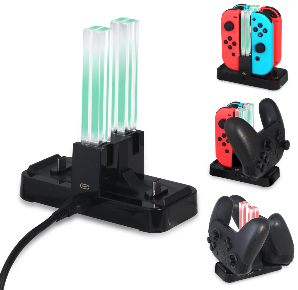 NS DOBE Joy-Con&Pro 新款兩用手把充電座 TNS-1756