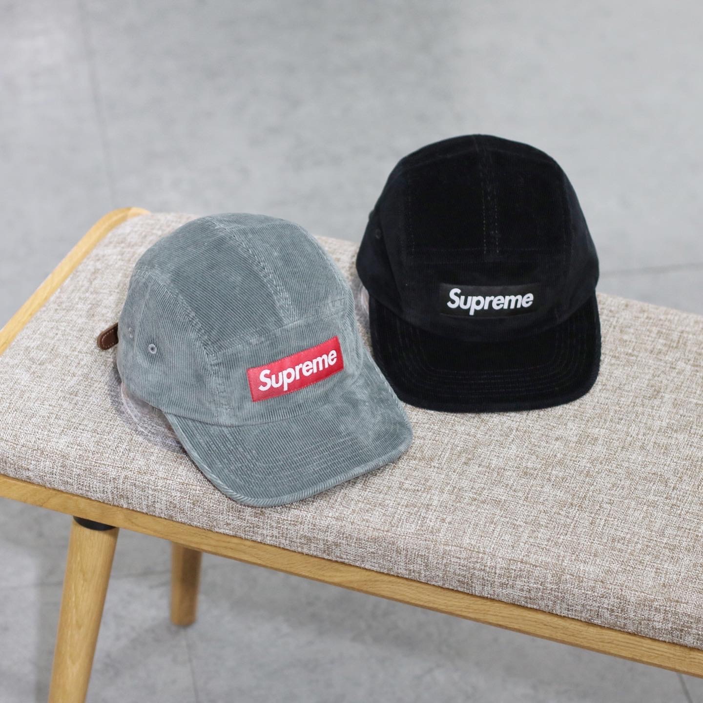 SUPREME FW23 CORDUROY CAMP CAP