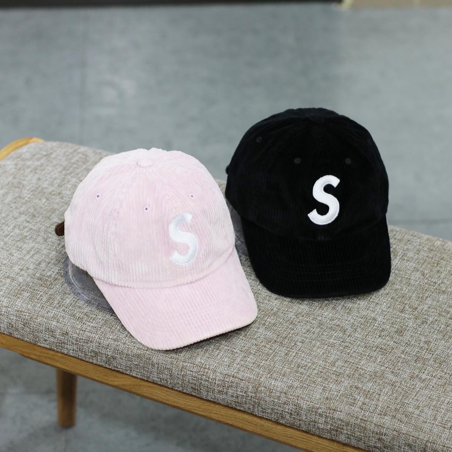 SUPREME FW23 CORDUROY S LOGO 6 PANEL