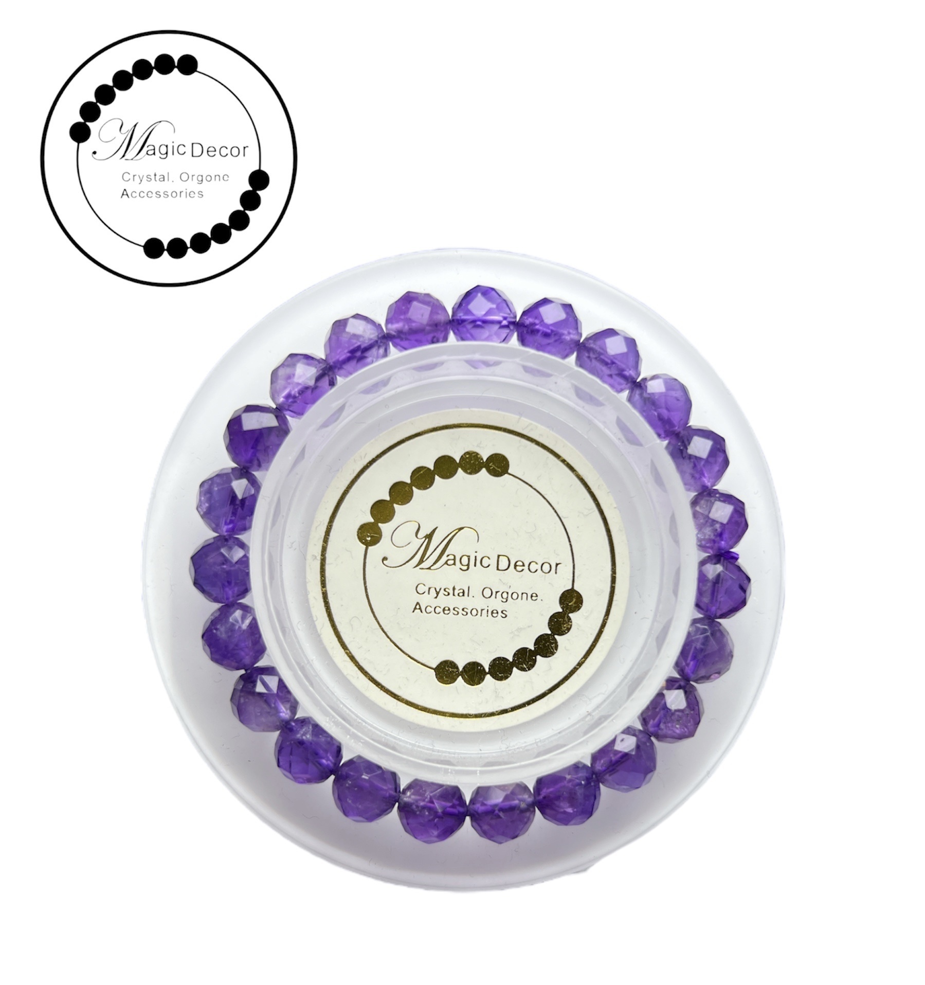 260409 - A18 8mm+珠寶切割紫水晶手串