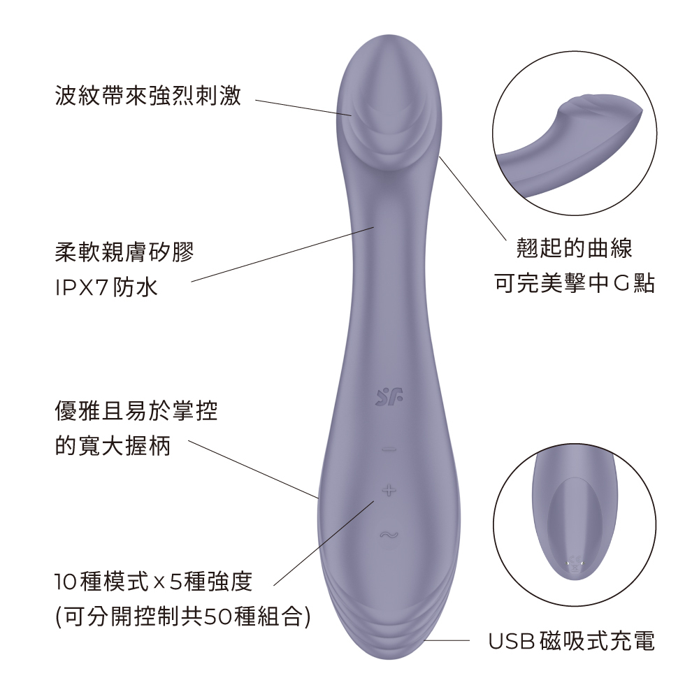德國 Satisfyer G-Force G點按摩棒