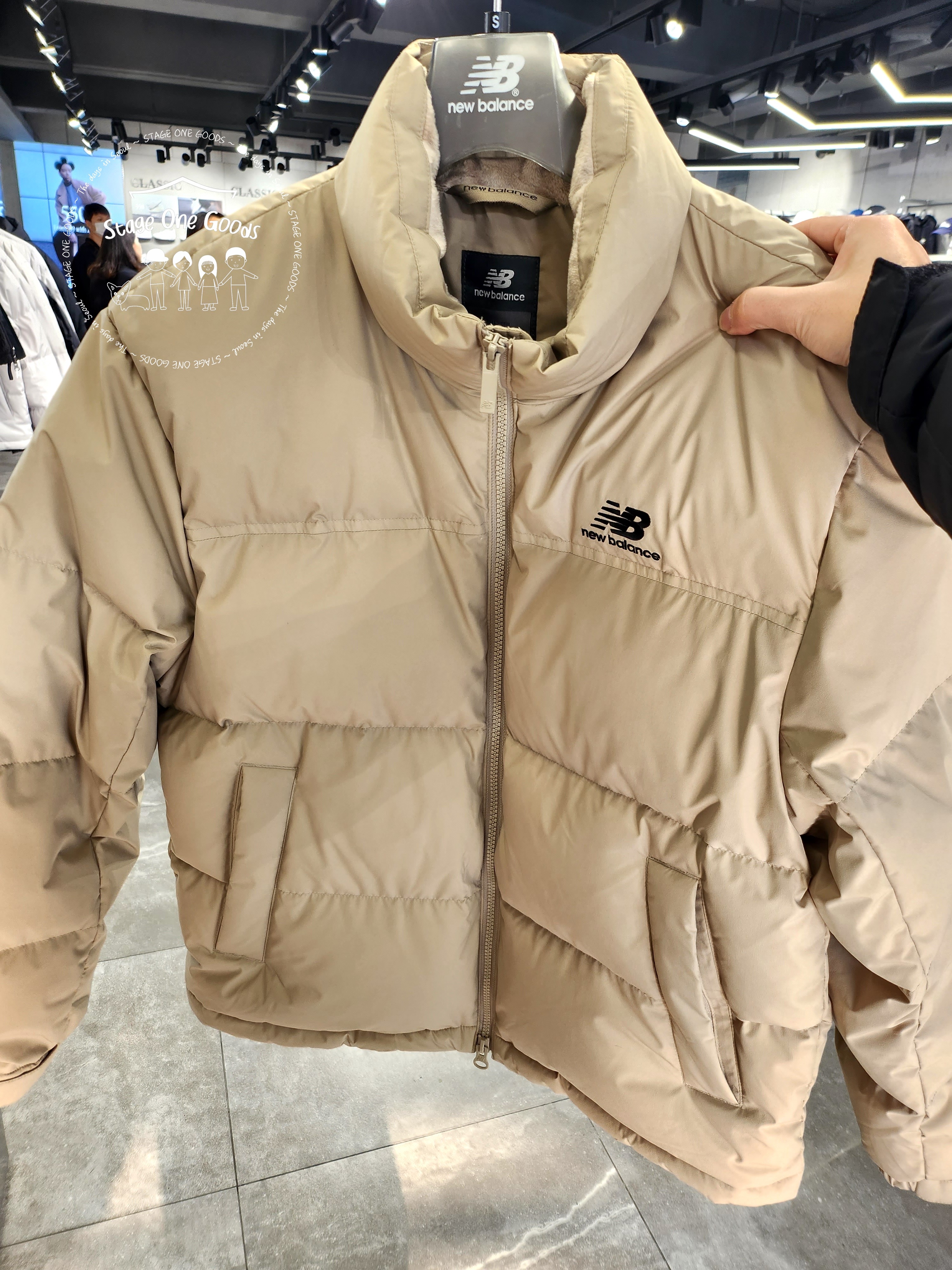 New balance on sale down jacket korea