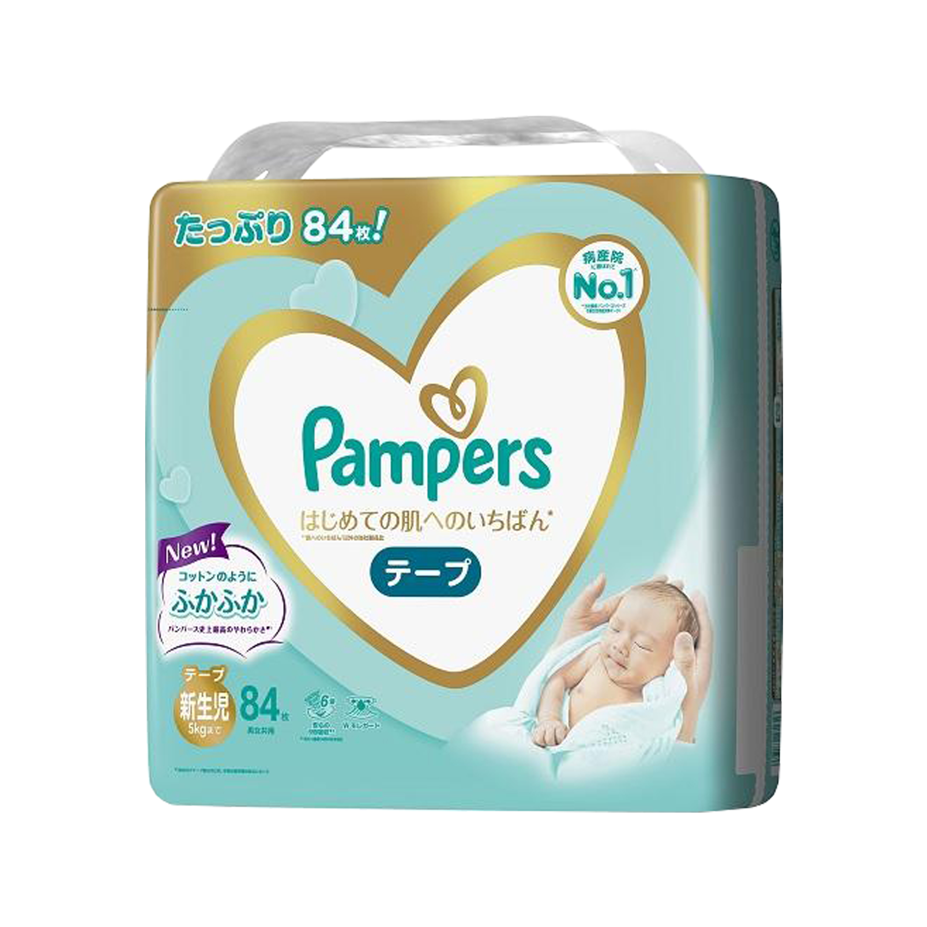 Pampers 幫寶適 - Pampers Ichiban 紙尿片 新生兒 NB84片 (日本本土版)