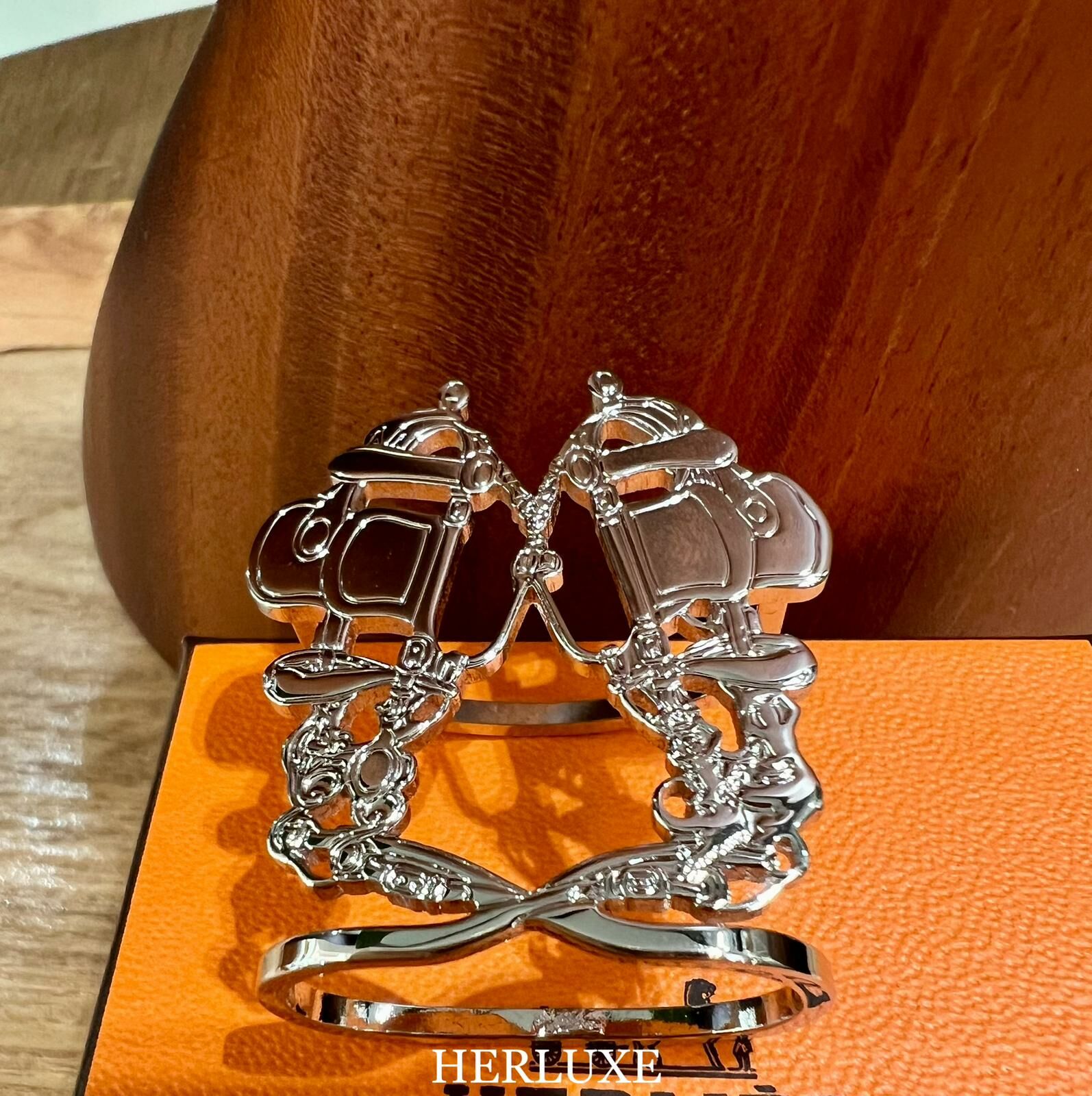 Brides de gala scarf ring CK