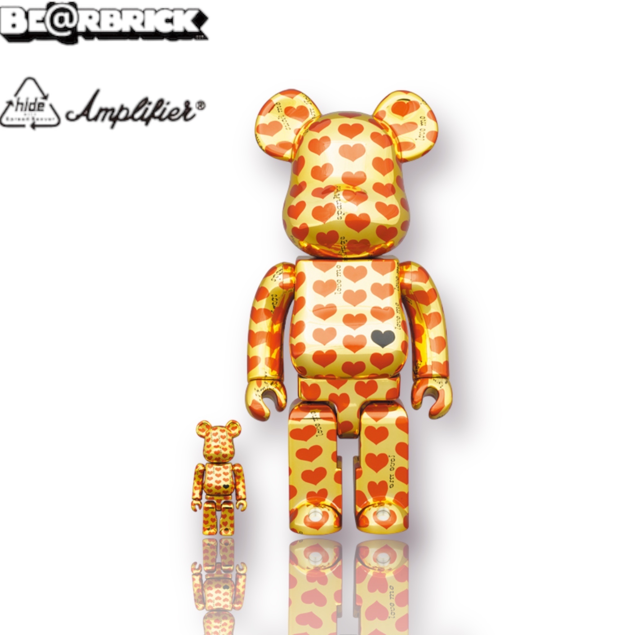 🎏預訂🎏Bearbrick 400% 100% Gold Heart