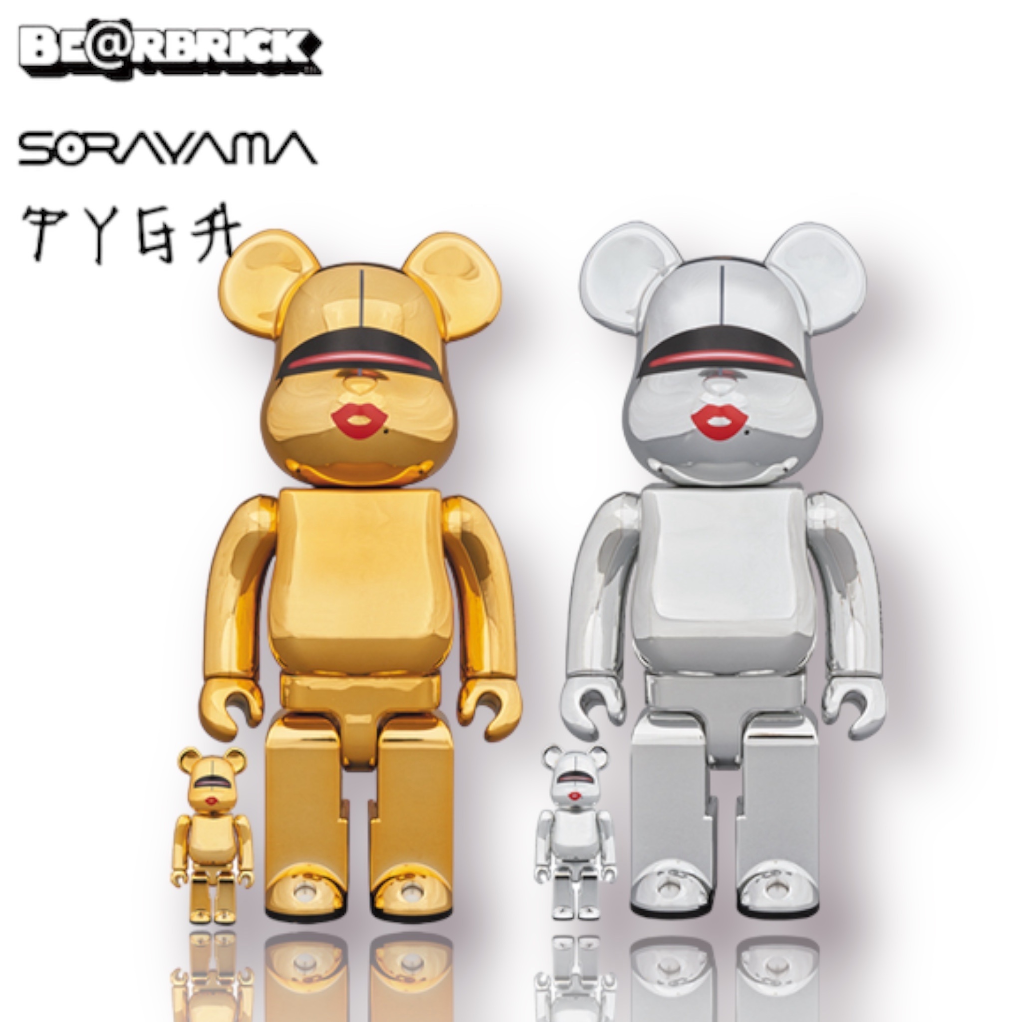 🥇現貨🥇Bearbrick 400% 100% SORAYAMA TYGA