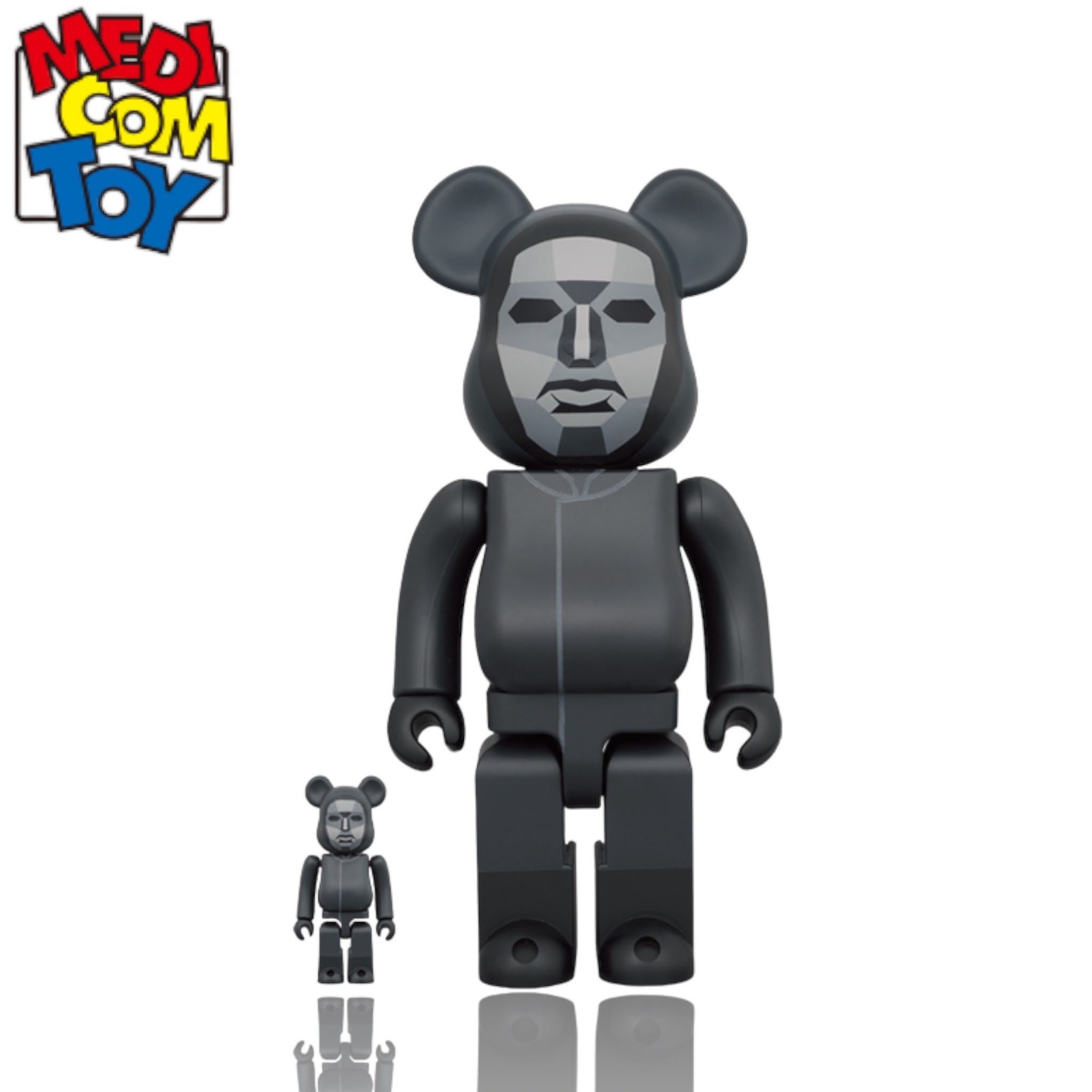 剛樹❗️Squid Bit M 新品未使用！ Be@rbrick - Squid Game Guard (Square) 100% & 400% Set | The