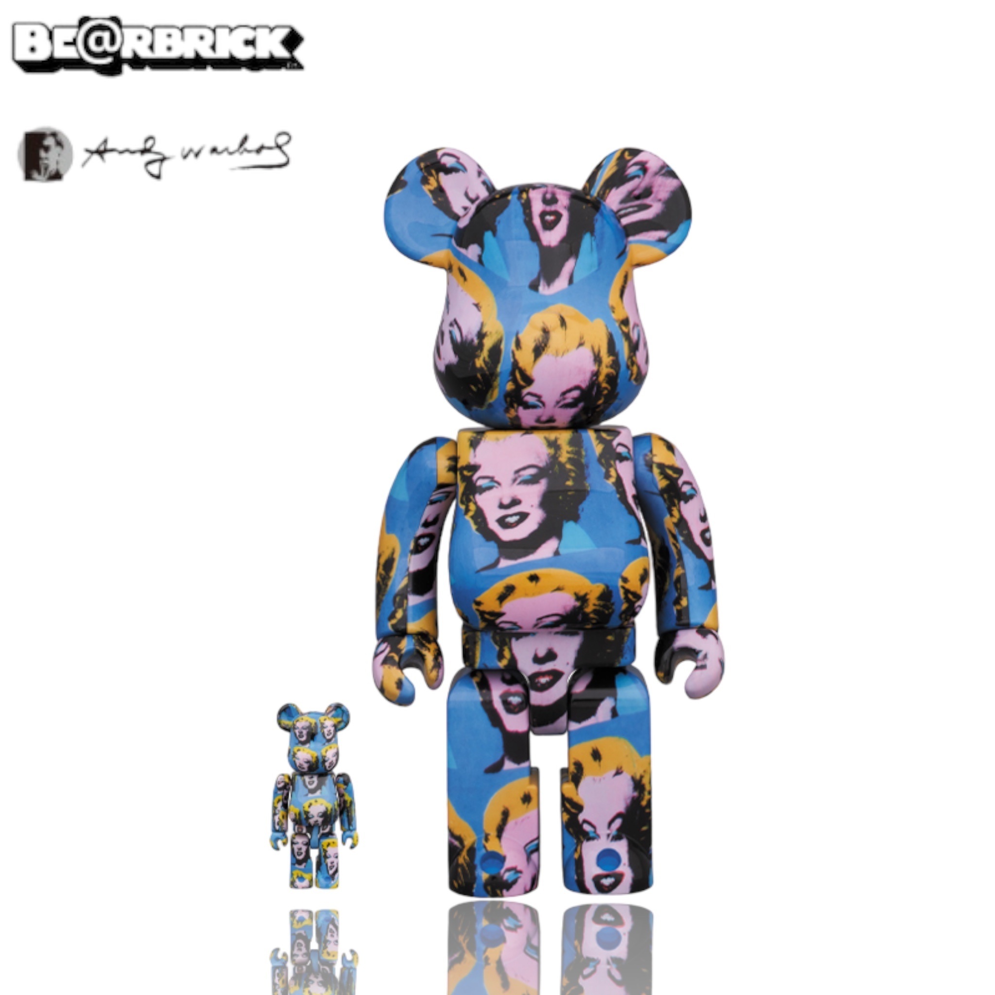 🥇現貨🥇Andy Warhol’s Marilyn Monroe BE@RBRICK 100％ & 400％