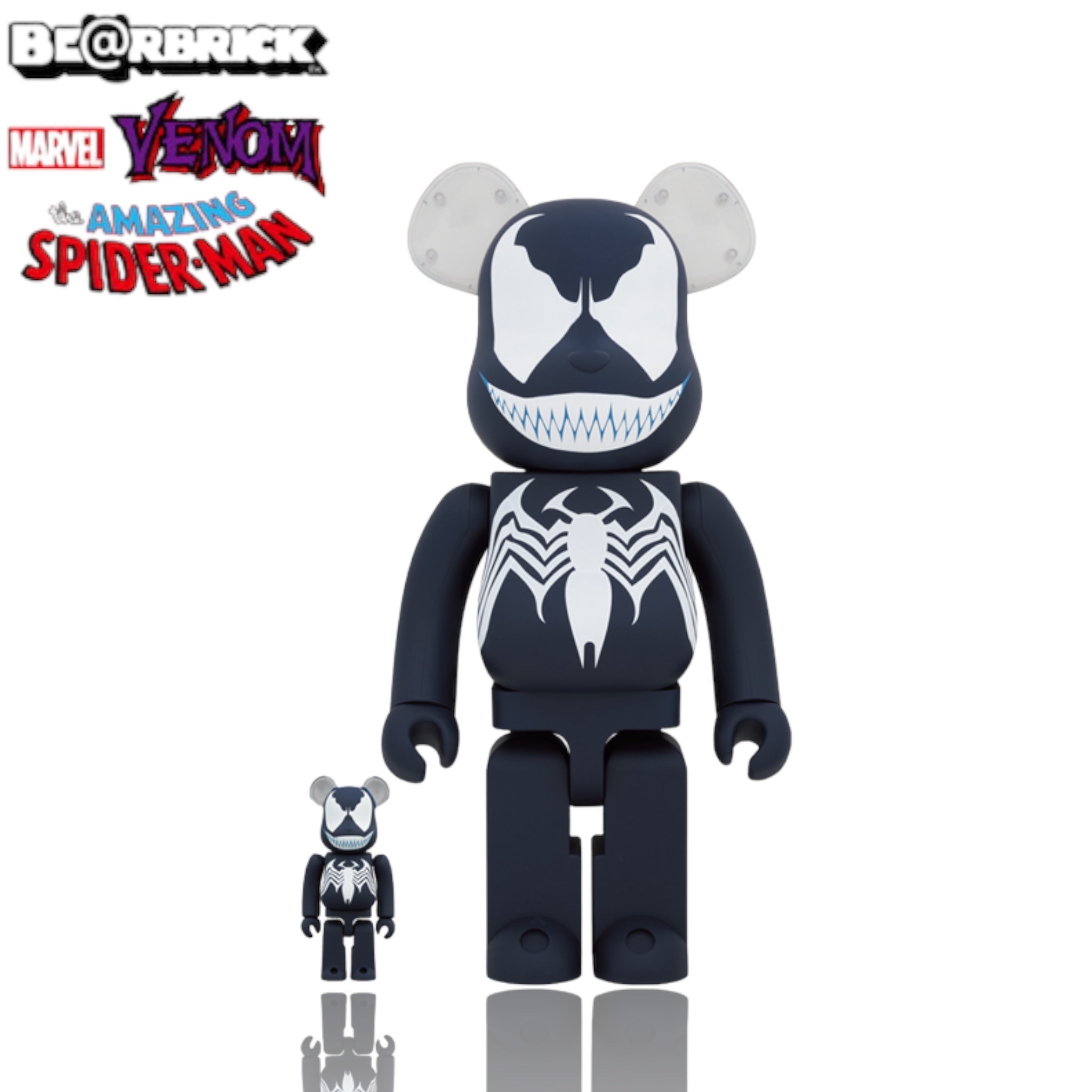 Bearbrick 400%+100% Venom