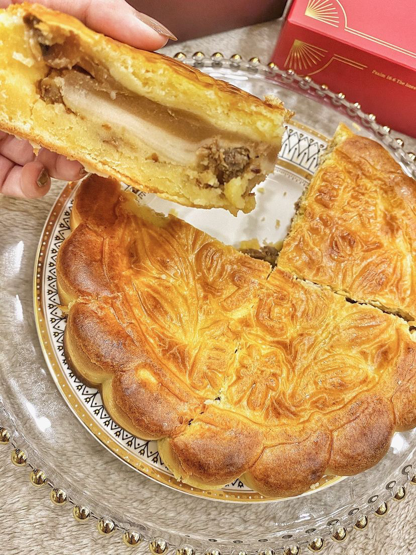 【訂製款】特製不加鴨蛋黃的狀元餅 (750公克重)-葷食