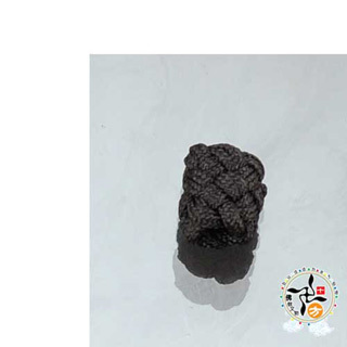 黑鈕扣結 公分【十方】121658