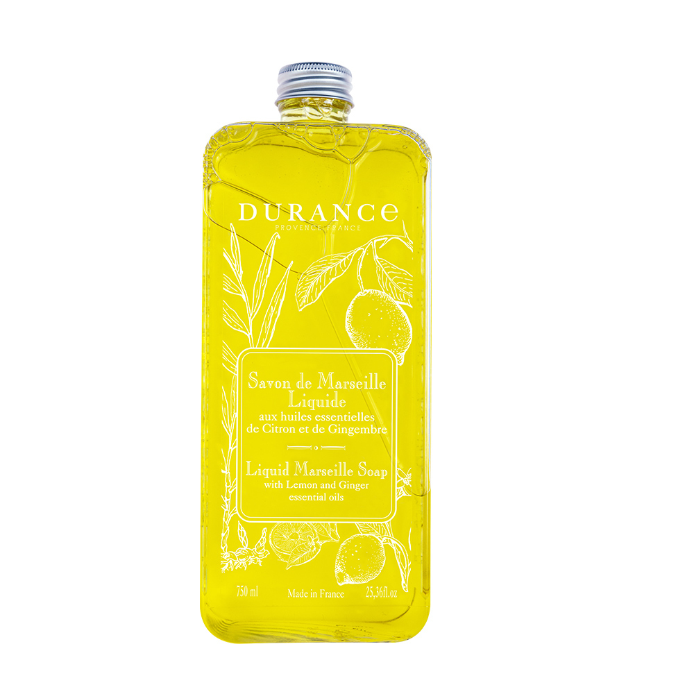 DURANCE朵昂思 馬賽液態皂(750ml)-檸檬薑汁