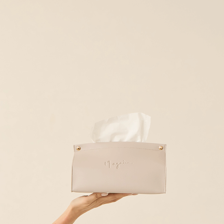 皮革訂製面紙套/收納套