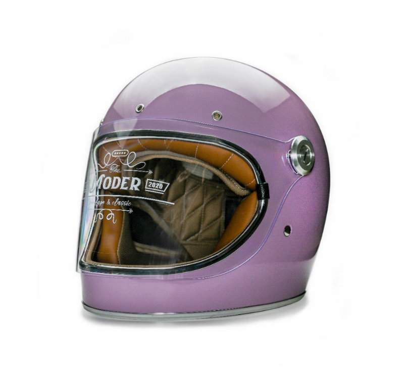 MODER ADELINE 艾德林 亮光丁香紫 復古帽 樂高帽