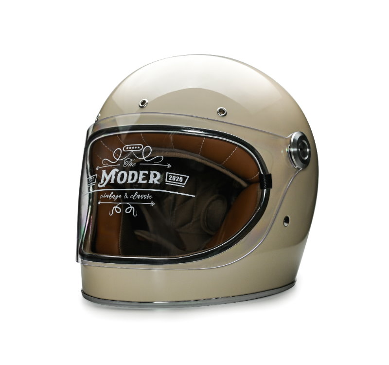 MODER ADELINE 艾德林 亮光淺奶茶 復古帽 樂高帽