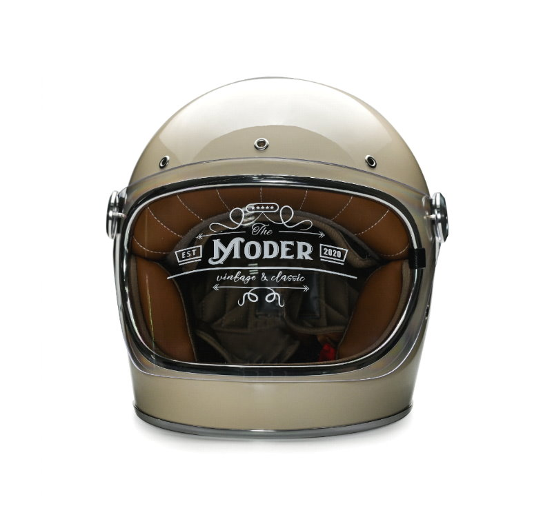 MODER ADELINE 艾德林 亮光淺奶茶 復古帽 樂高帽