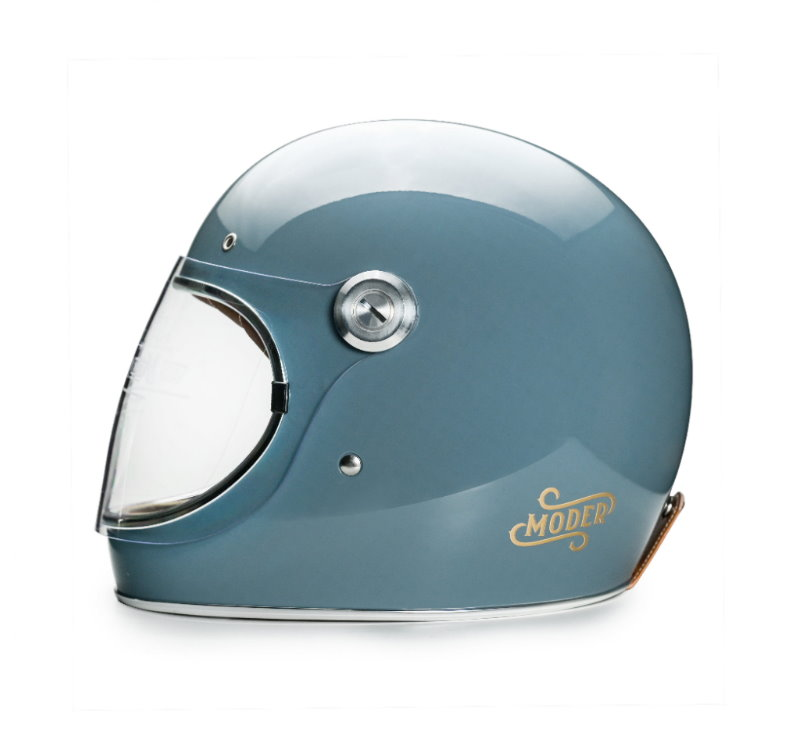 MODER ADELINE 艾德林 亮光淺漠藍 復古帽 樂高帽