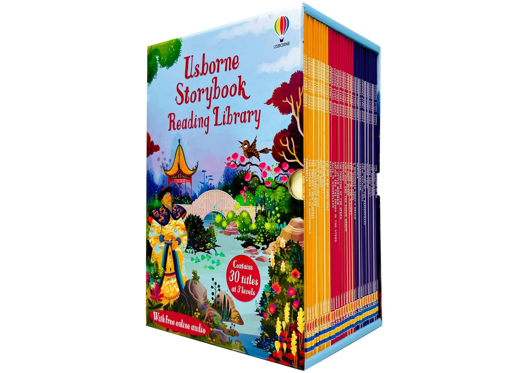 Usborne > Storybook Reading Library 30本盒裝套書附QR code音檔