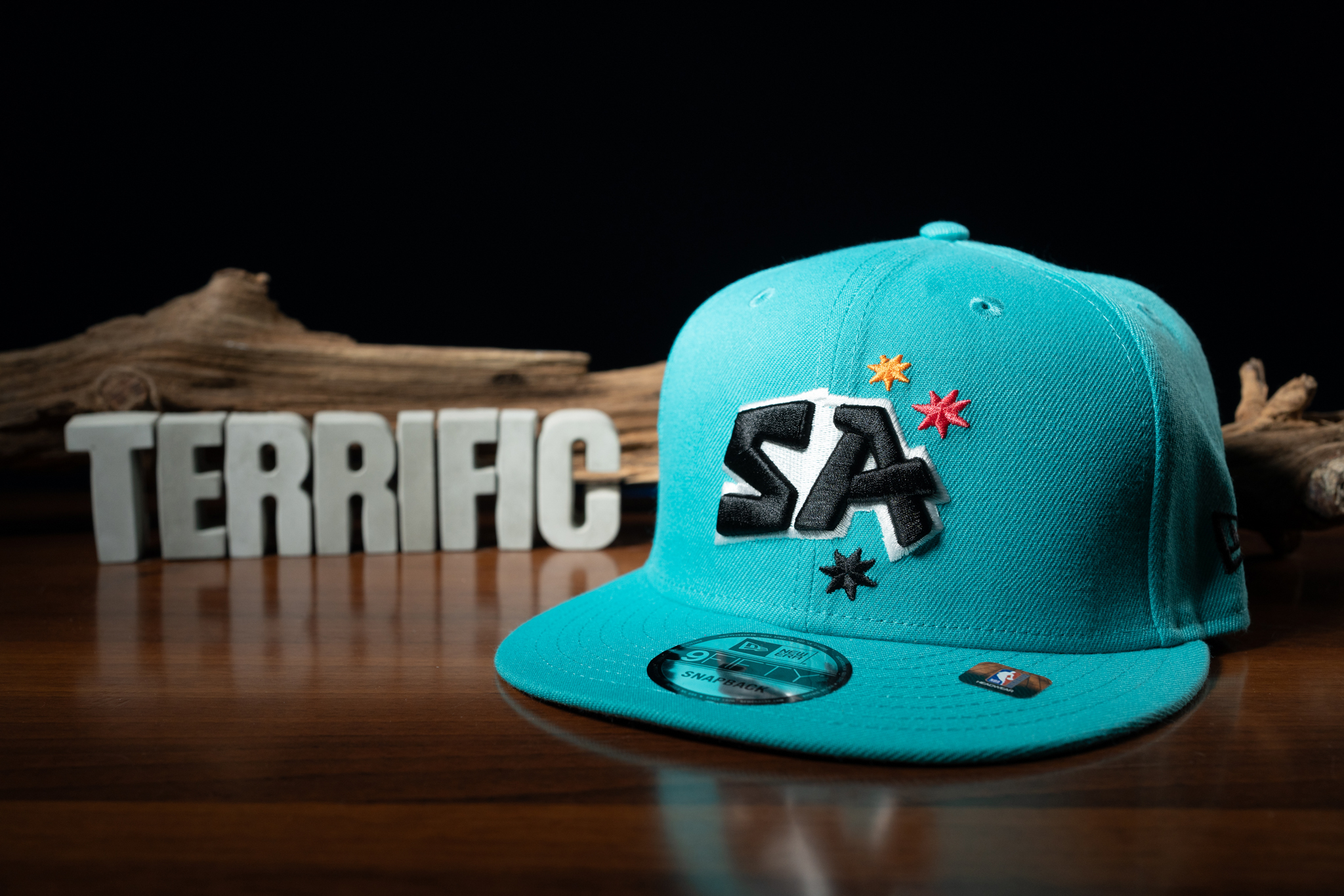 NBA帽子 San Antonio Spurs 聖安東尼奧馬刺 城市 SA 湖水綠 棒球帽 New Era 9FIFTY 可調式 全新