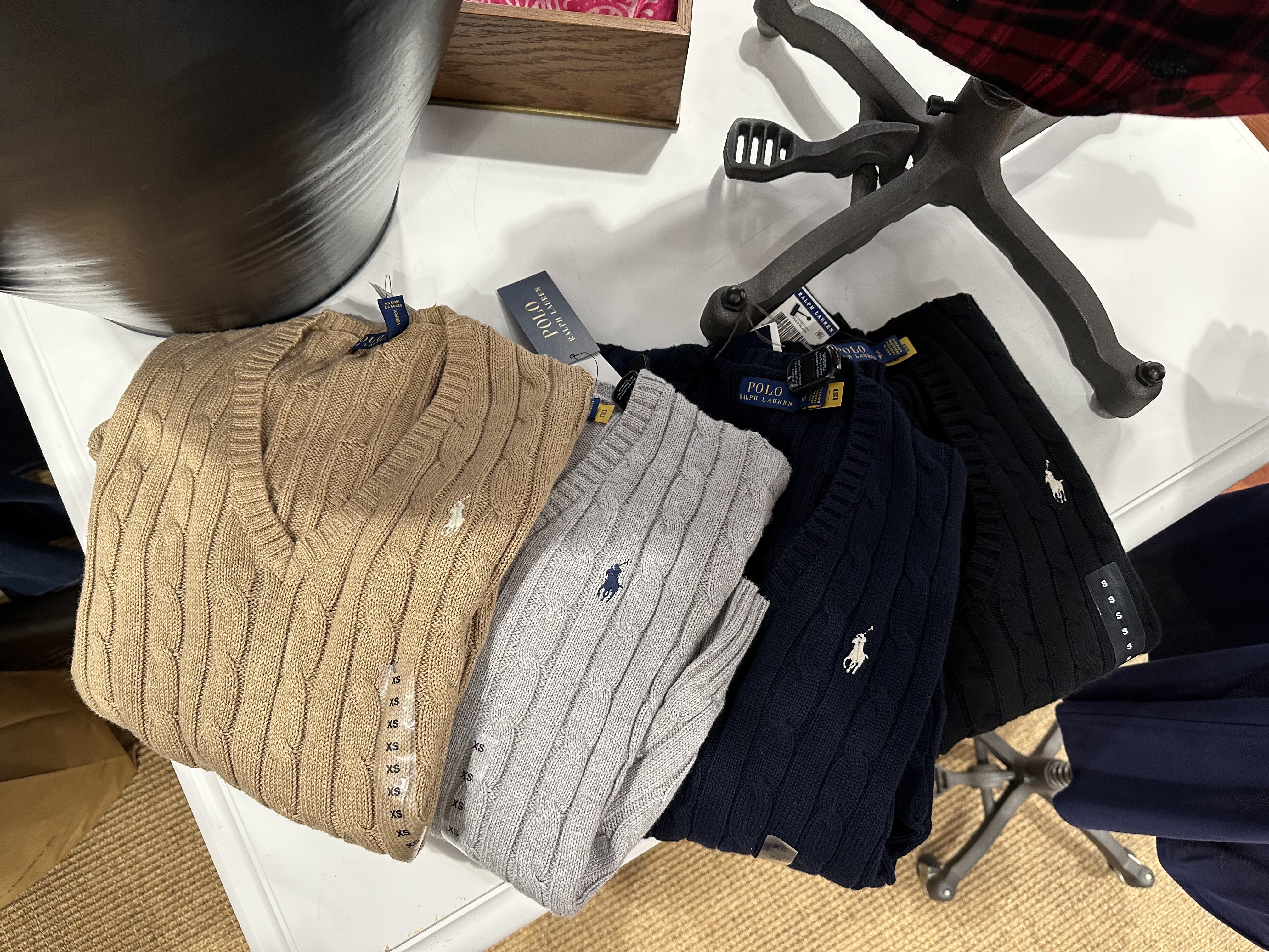 Polo Ralph Lauren 女裝 V領 knit sweater