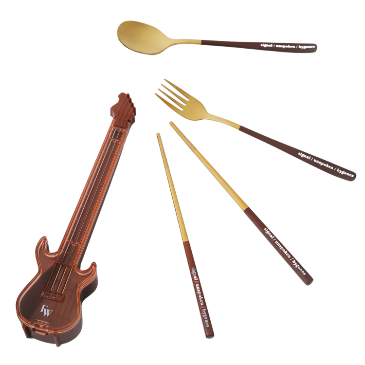 晚餐時光吉他餐具組