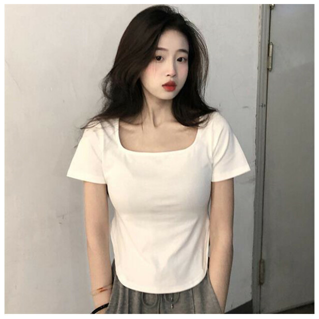 slim fit short t-shirt