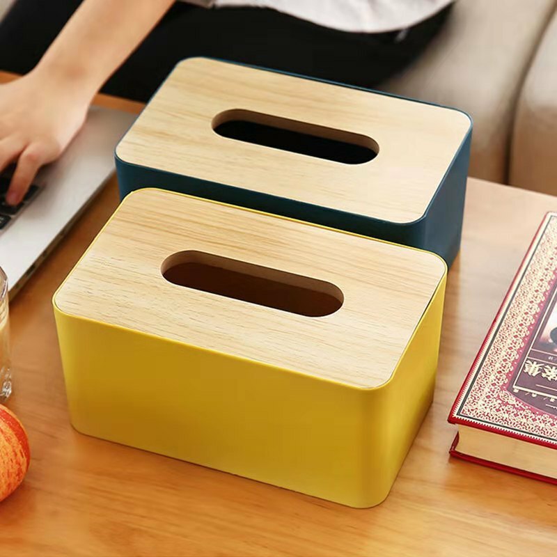 《3379》無印風簡約面紙盒