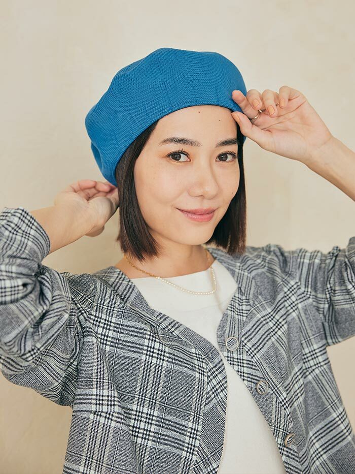 Summer大貝雷帽-雨荷