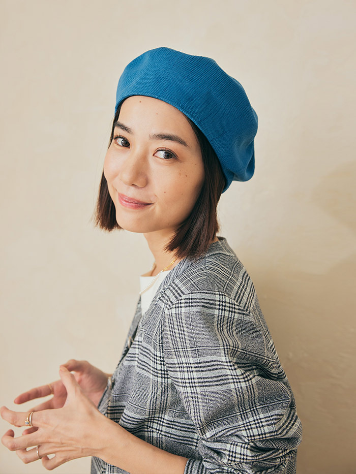 Summer大貝雷帽-雨荷