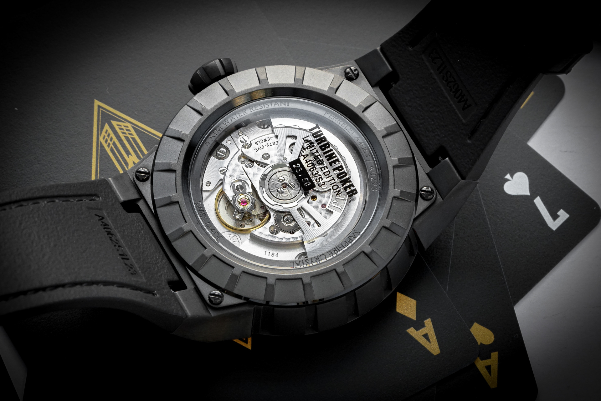 Perrelet 沛力錶 TURBINE LIMITED POKER｜A4063/S3