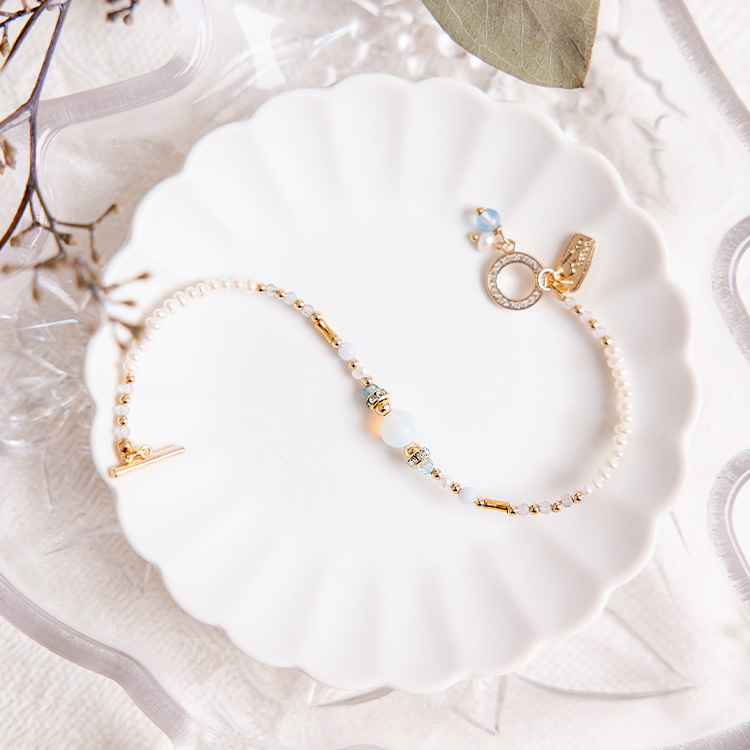 《官網限定》魔法雪球 – 蛋白石 – 手鍊