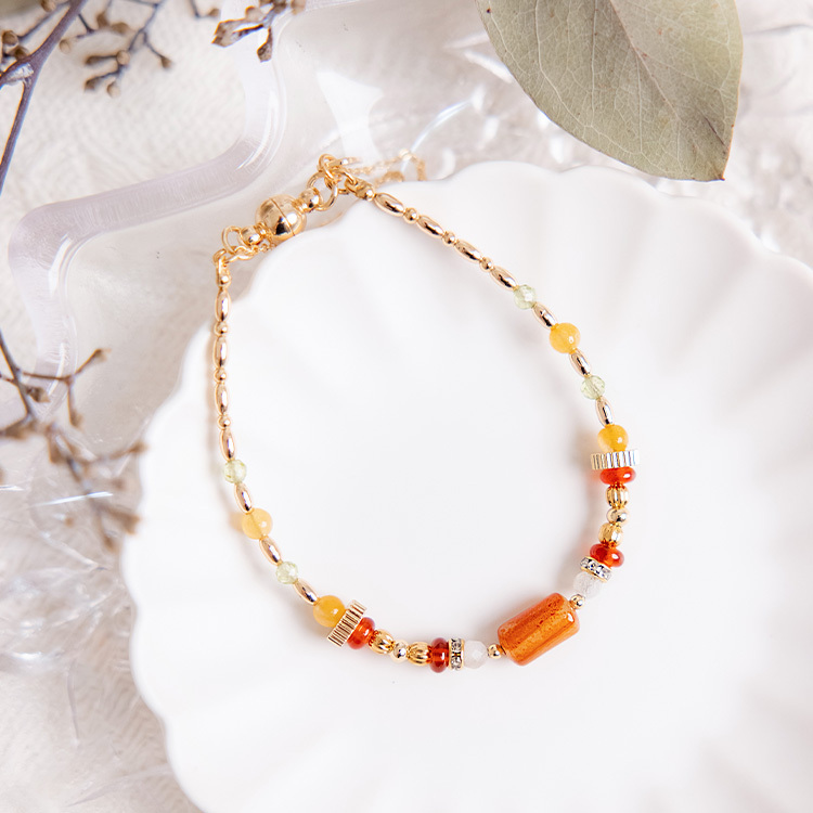 《官網限定》烙印浪漫 – 紅瑪瑙 – 手鍊