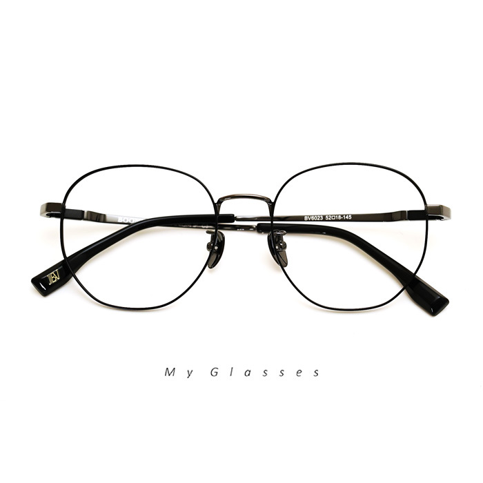 C362鈦金屬方圓形眼鏡