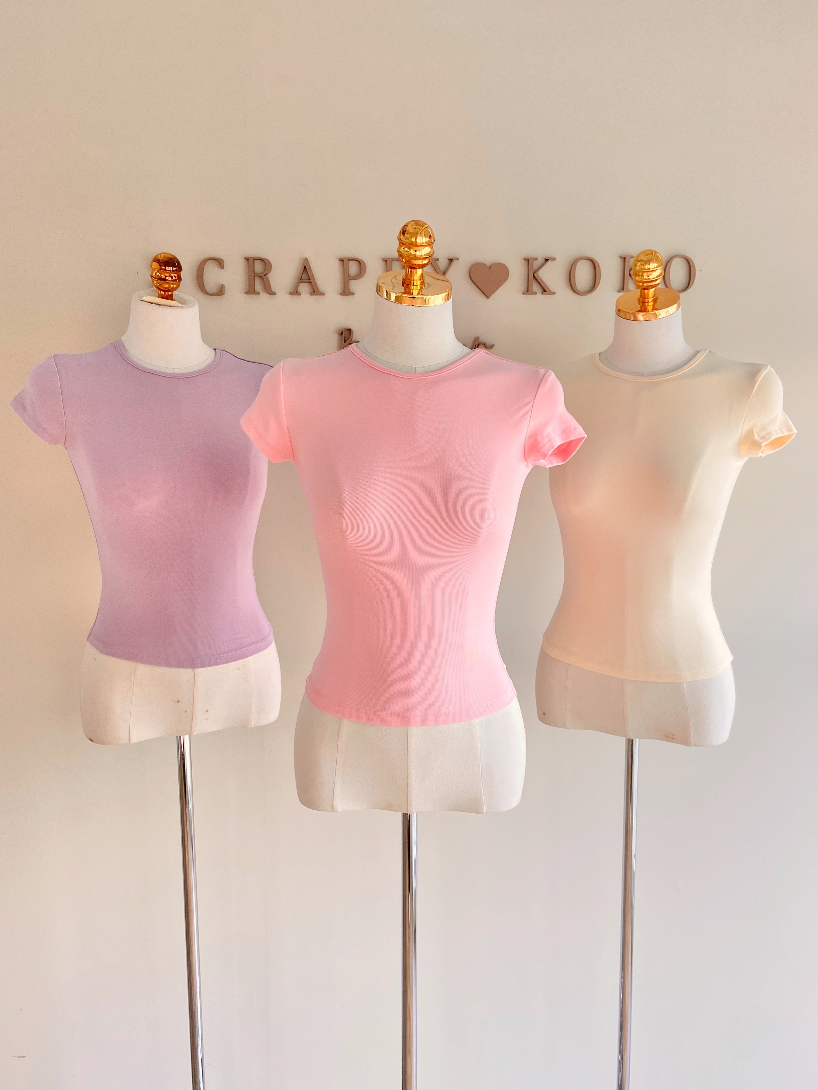 Candy 圓領短袖T恤