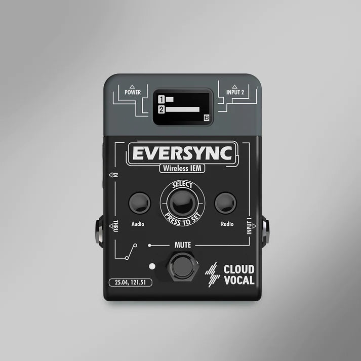 雲聲 Cloud Vocal Cloudvacol 雲聲 EverSync IEM 無線監聽系統 — 三峽錄音 / 音響
