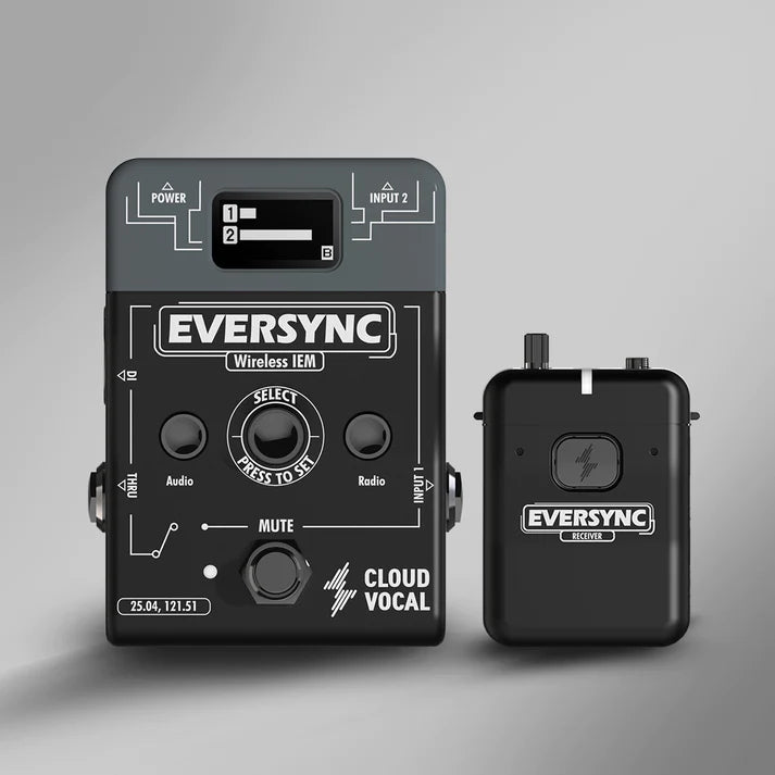 雲聲 Cloud Vocal Cloudvacol 雲聲 EverSync IEM 無線監聽系統 第 2 張圖片｜三峽錄音 / 音響