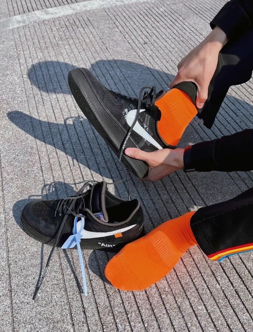 Off-White™ x Nike Air Force 1 「The Ten」2.0 聯名 經典 黑白 拼接 AO4606001