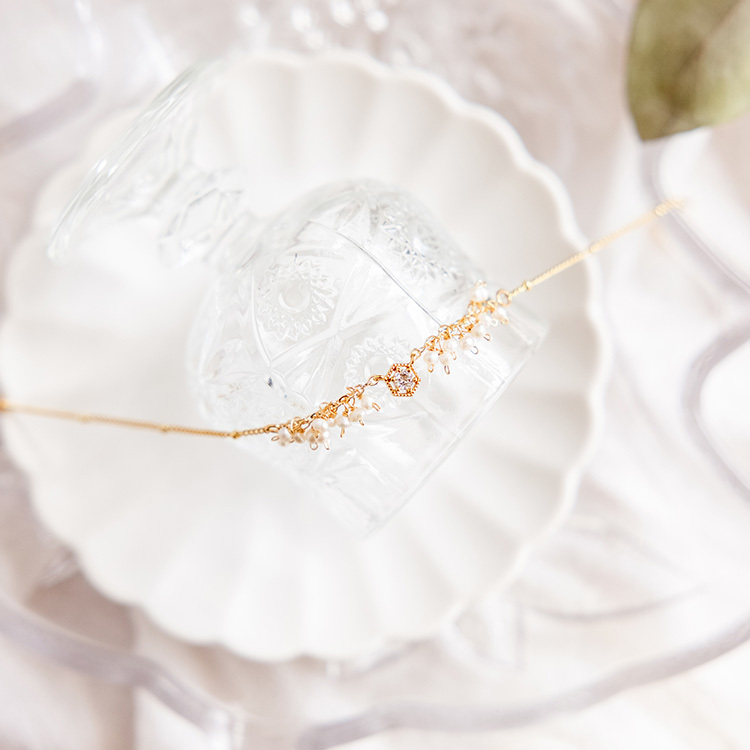 《官網限定》北極雪 – 珍珠 – 手鍊