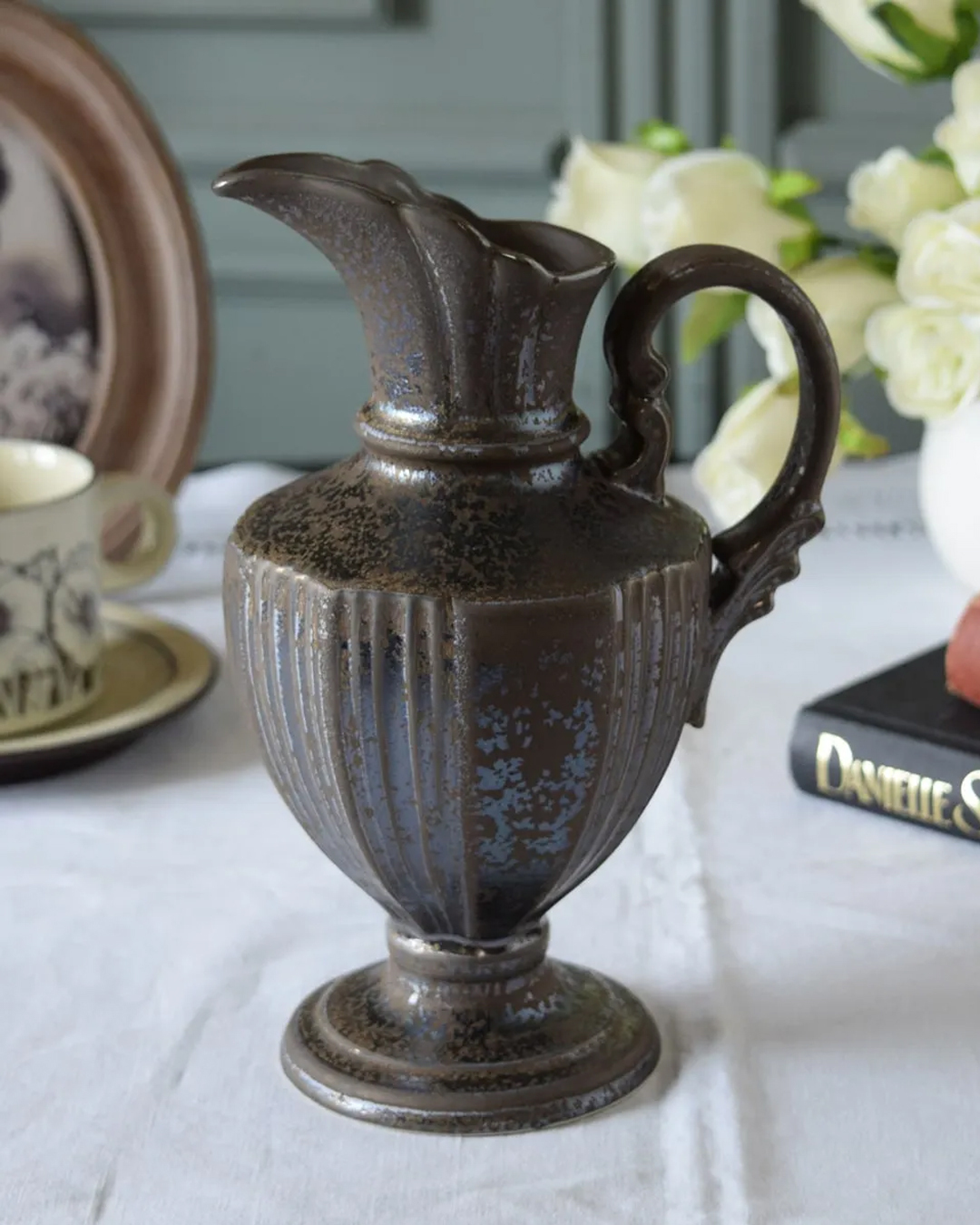 Gracieux 復古高台花瓶｜studio m'