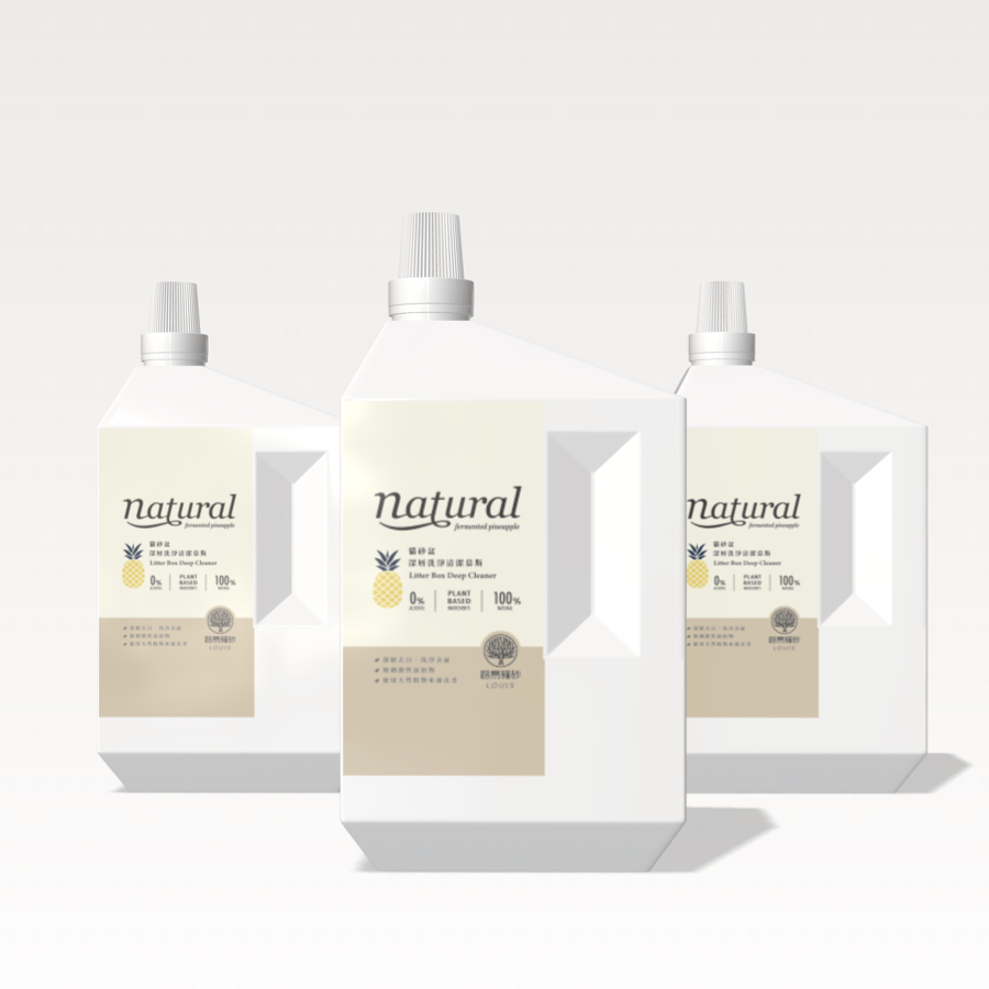 貓砂盆清潔慕斯｜MIT 鳳梨酵素 (1000ml 家庭號)【寵物清潔/寵物清潔劑/寵物清潔用品】