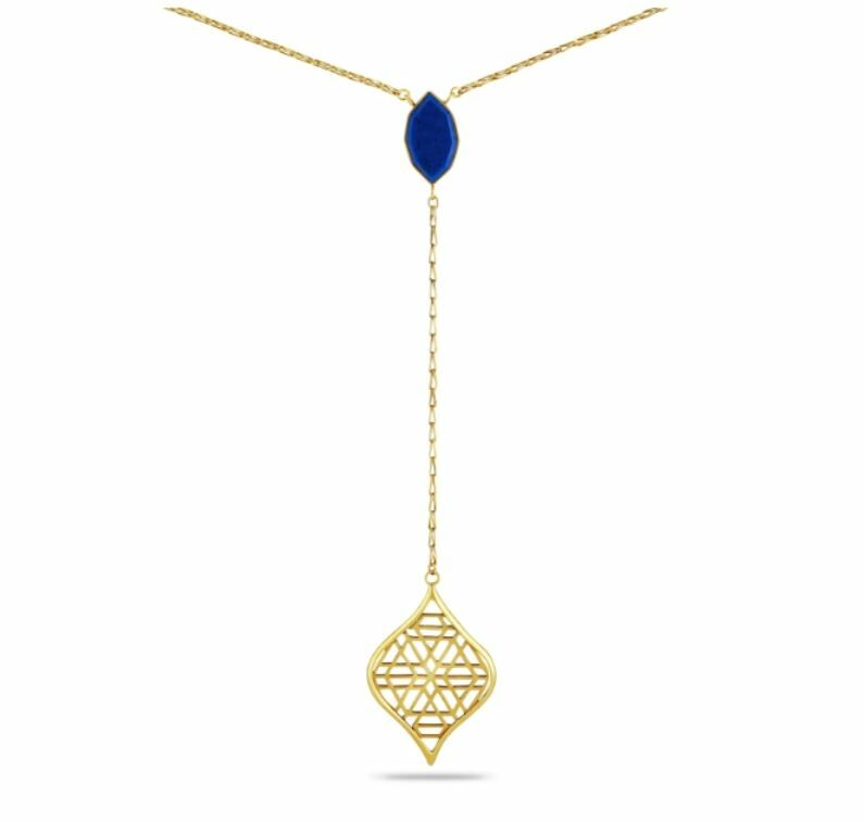 伊斯蘭金工｜shaba 青金石墜鍊｜阿富汗