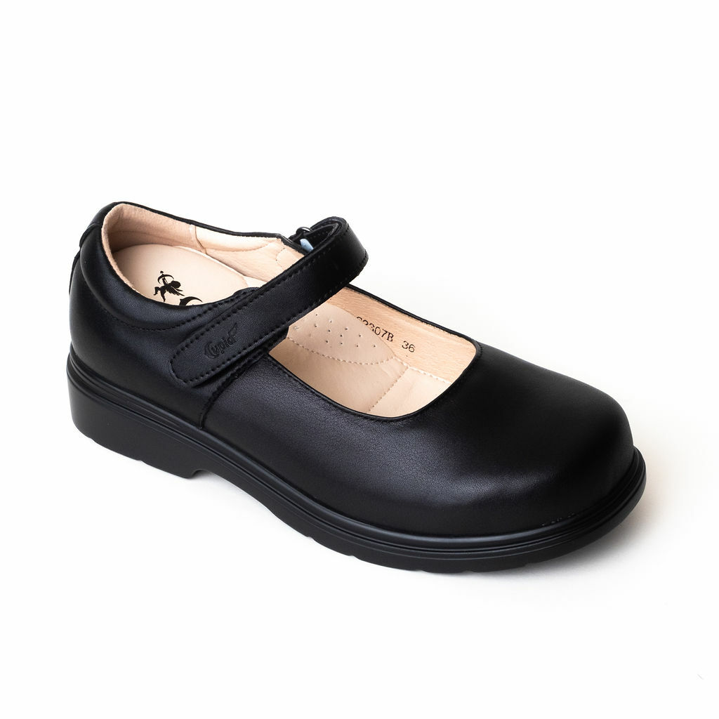 CC 25 Mary Jane Flat Pink Leather with Fabric 239408