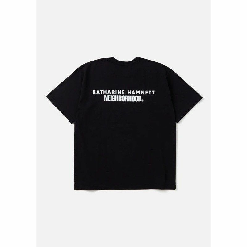 2023AW NEIGHBORHOOD NH X KATHARINE HAMNETT TEE SS-6 反戰 短T 現貨 232PCKHN-ST06S