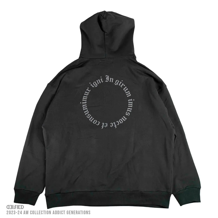 DEIFIED 2023-24 A/W Gyrum Hoodie 黑色