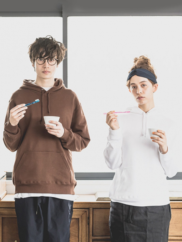 日本 Printstar 8.4oz 216 MLH 全棉連帽Ｔ恤