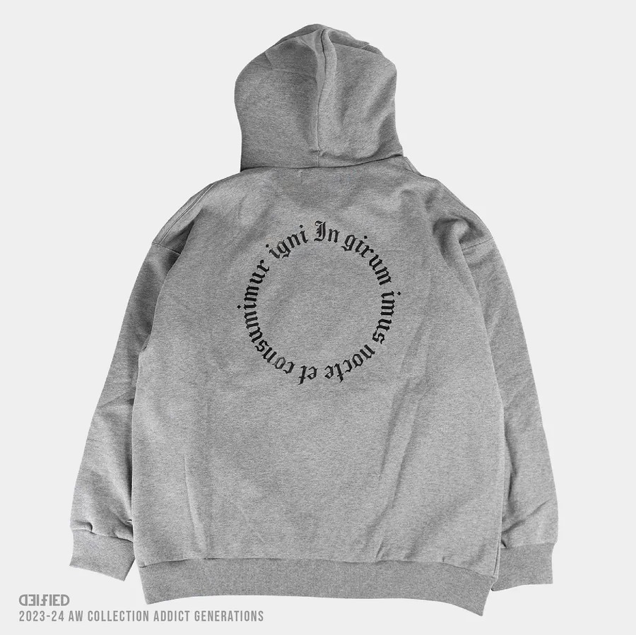 DEIFIED 2023-24 A/W Gyrum Hoodie 灰色