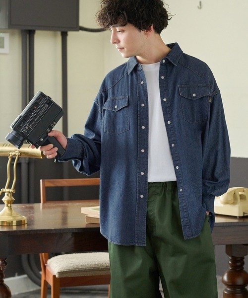 日牌 MONO-MART Vintage Light Denim Shirt [LDsh1159]