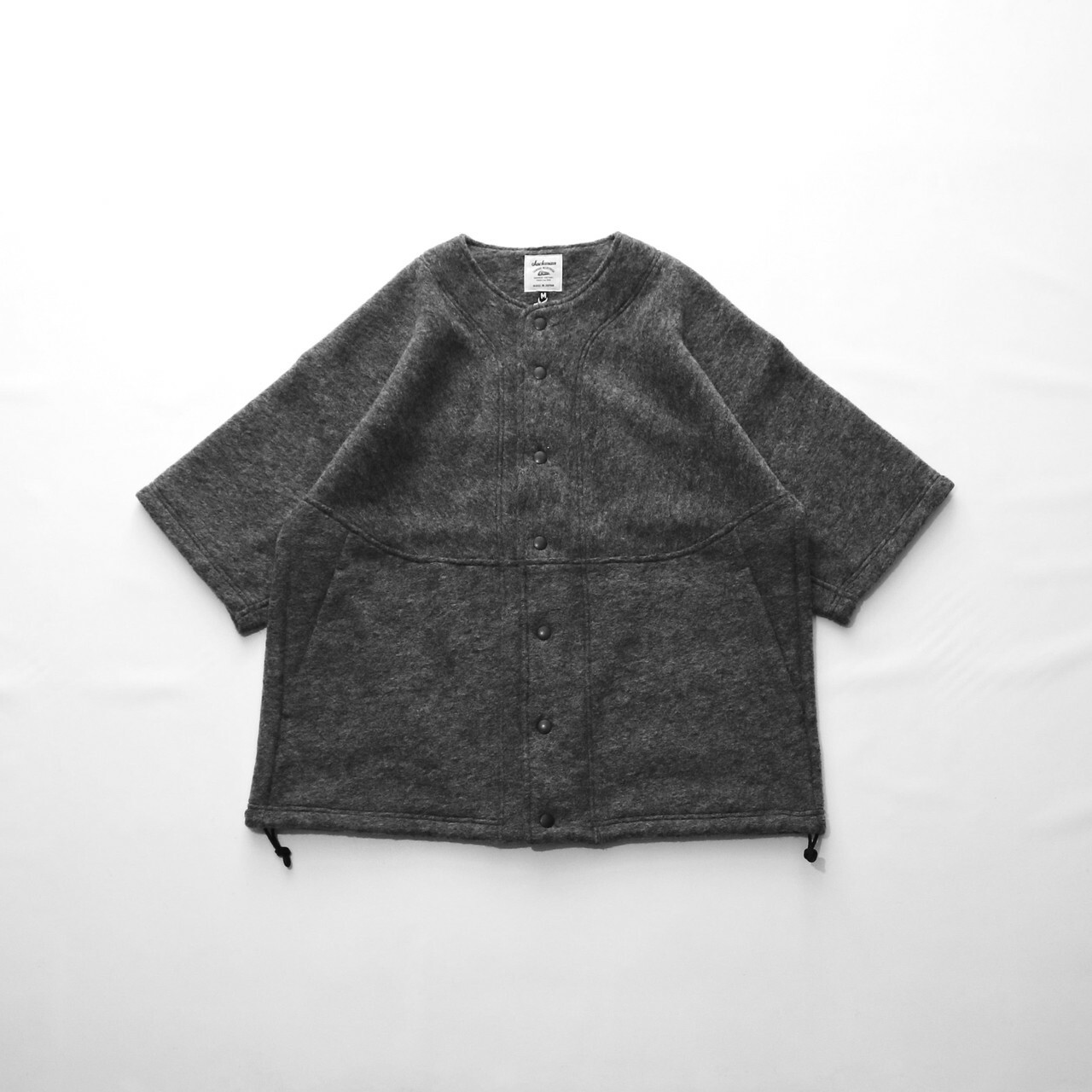 Jackman - Wool Watch Shirt / Heather Gray