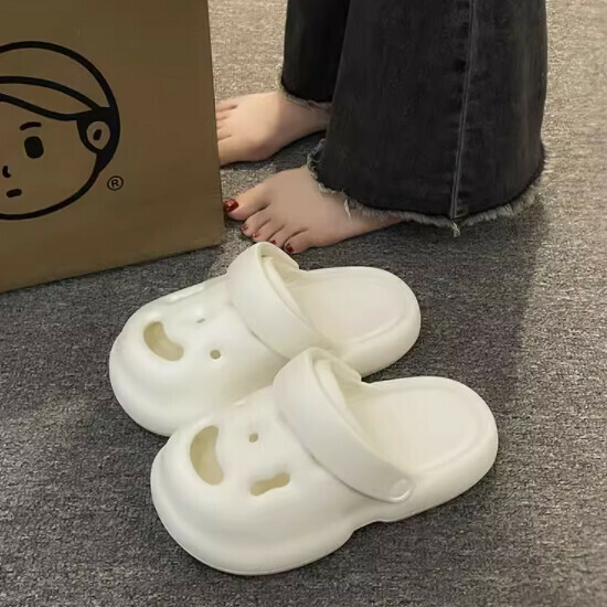 醜萌洞洞鞋女涼拖鞋