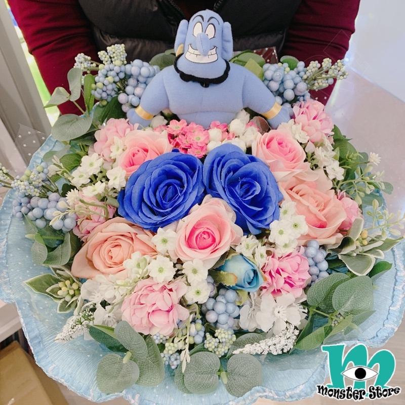 精靈公仔花束